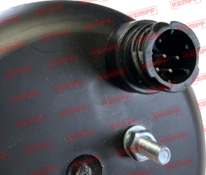Preview: 128092 Kempf Kombileuchte, LED rund, 12/24V, Nebel- und Rückfahrleuchte
